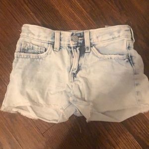 Girls old navy denim shorts